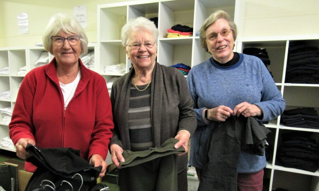 Forfar church pop-up store provides away greater than 1,800 items of college clothes in FIVE days